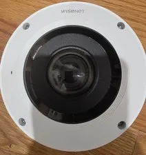 Wisenet XNF-9010RV 12MP IP Wired Dome Camera IR Night Vision White