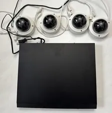 Alarm.com, Stream Video Recorder And Four Wired Dome Cameras, Please Read Detail