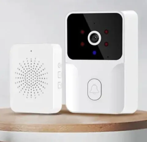 Video Doorbell Camera Smart Wireless W/ Speaker Hd Wifi  Security Smart Home