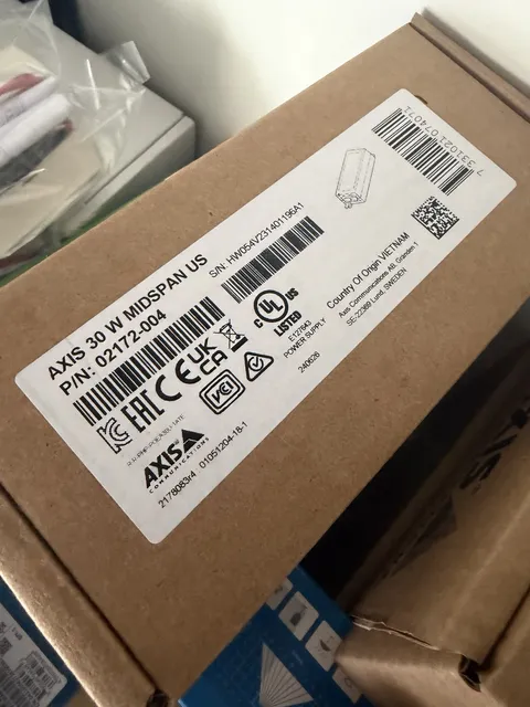 AXIS 30 W MIDSPAN US.   02172-004.  Brand New And Sealed.