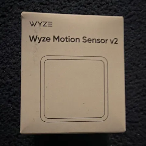 Wyze Motion Sensor v2 WSMS2 Indoor Wireless Zigbee Battery White Wyze Sense Hub