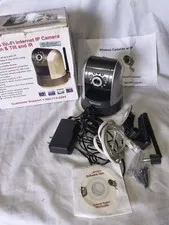Piezel Wireless Wi-Fi internet IP camera with pan & tilt model 165 OPEN BOX