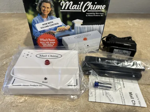 Hanna Products Mail Chime, Wireless Mailbox Alert - Model 1200