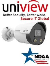 UNV 4MP IP67 NDAA Audio IP Network Uniview Bullet Security Surveillance Camera
