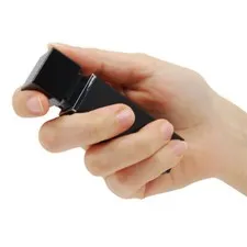 Lipstick Alarm Personal Defense Emergency Safety Security - Black
