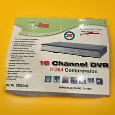 Q-See 16 channel DVR QSD2316L (Surveillance) w/ mouse, remote and more