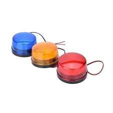 Orange Blue Red 12V LED Security Alarm Strobe Signal Warning Flashing Light Lamp