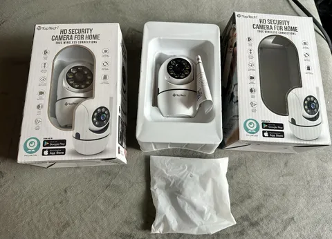 2  TopTech 1080p Wi-Fi Indoor IP Camera Pan/Tilt Night Vision 2-Way Audio