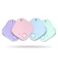 Air Tracker Tag 4 Pack, Bluetooth Luggage Tracker Work with Apple F... Fast Ship