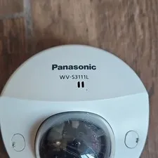 Panasonic WV-S3111L IP Network Wired Color Indoor/Outdoor Dome Camera White