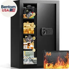 7.0 Cu Ft Large Safe Box for Home & Office, 27.56"H Anti-Theft Safety Box with A