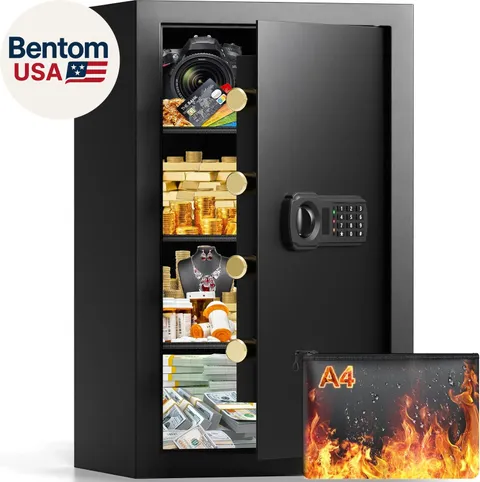 7.0 Cu Ft Large Safe Box for Home & Office, 27.56"H Anti-Theft Safety Box with A