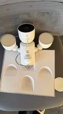 Google-Nest Cam with floodlight outdoor wired-Smart Security camera-Snow
