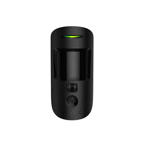 Ajax MotionCam (9NA) Black Wireless Motion Detector with Photo Camera BL3