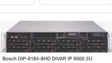 NEW SEALED Bosch DIP-6184-8HD 128 Channel DIVAR IP NVR 64 IP License 32TB $16400
