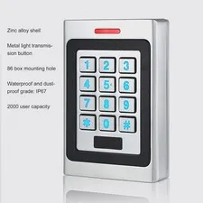 Keyless Entry Pad Access Control Keypad 125KHz Low Power Consumption For Office
