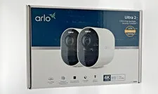 Arlo VMS5240-100NAS Ultra - 4K UHD Wire-Free Security 2 Camera