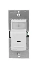Decora Motion Sensor In-Wall Switch, Auto-On, 2.5A, Single Pole, IPS02-1LW, Whit