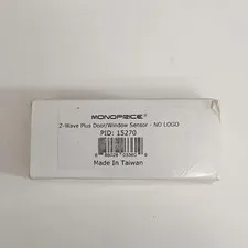 Monoprice Z-Wave Plus Door/Window Sensor Wireless Indoor White 15270