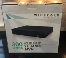 Wire Path Wirepath Surveillance WPS-300-NVR-9IP 9 Channel DVR Perfect Condition
