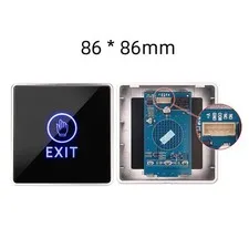 Door Infrared Touch Free NO NC COM For Access Control Systems Gate