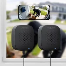 5MP 3K Window Camera, 2Pack No Drill Indoor Window Camera for Outdoor Securit...