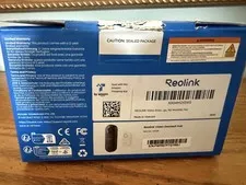REOLINK Video Doorbell Camera PoE.   2K Super HD & 4:3 Aspect Ratio. Never Used.
