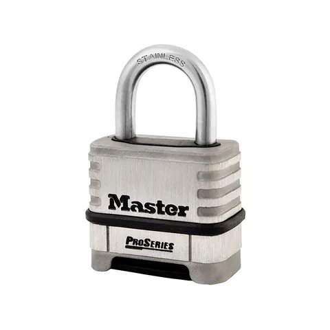 Master Lock 1174D Proseries Stainless Steel 4-Digit 57mm Lock