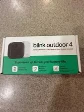 Blink Outdoor 4 One Camera System w/Sync Module New B0DHLSZXQD 840414631670