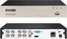 8Channel Surveillance Video Recorders with Human Vehicle Detection,H.265+ Hybrid