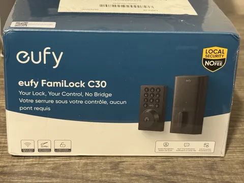 Eufy FamiLock C30 Free Eufy App Brand New Sealed