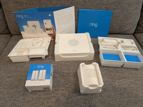 Ring Alarm 1st Gen 8-Piece Home Security Bundle - Open Box, Unused