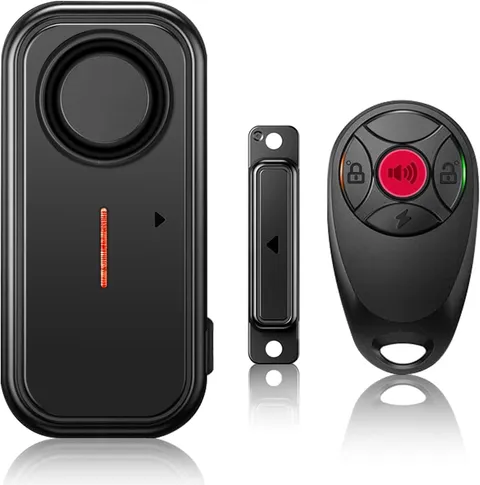 Upgraded Window and Door Alarm with Remote, Pool Alarm for Kids Safety
