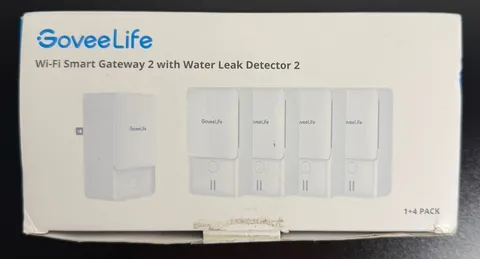 GoveeLife Wi-Fi Gateway 2 with Water Leak Detector 2 1+4 Pack H5043+H5058