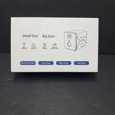 Javis Cam Small Size Big Eyes Camera Portable and Wireless NEW/OPEN BOX