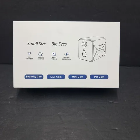 Javis Cam Small Size Big Eyes Camera Portable and Wireless NEW/OPEN BOX