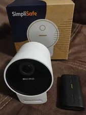 SimpliSafe Wireless Outdoor Security Camera CM021 with Box and Battery Series 2