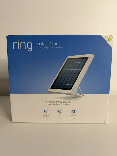 Ring Solar Panel for Spotlight Cam Battery White (1st gen)