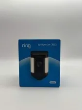 Ring Spotlight Cam Plus Security Camera Black New Open Box