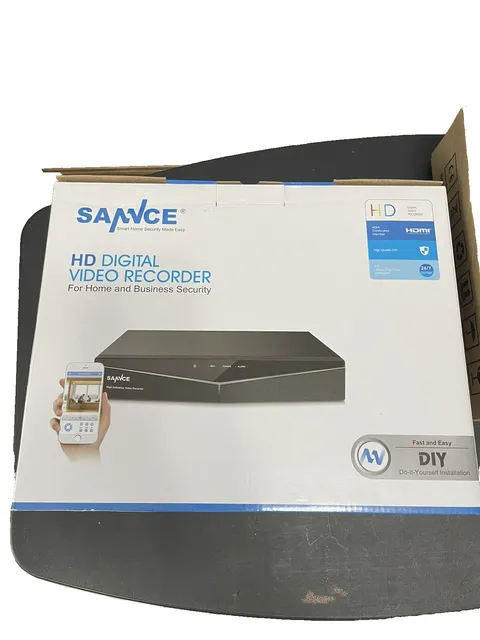 SANNCE 8-Channel 1080P Lite Wired Home Surveillance Security Camera System DVR