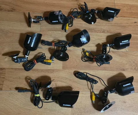 Lot of 7 Lorex Outdoor IR Bullet Camera -  Model No.: MC6930