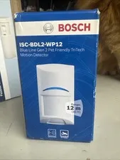 Bosch wire Tritech Blue Line motion detector ISC BDL2 WP12