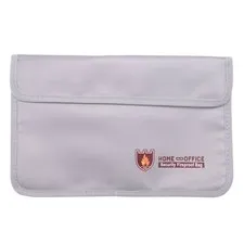 Fireproof Document Bag, and Fireproof Money Bag with Zipper,Fireproof 4169