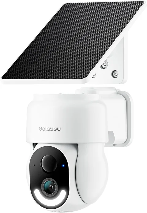 Solar Camera Outdoor Wireless for Home Security 2.4Gwifi, R6 1Pack | 2K Cameras