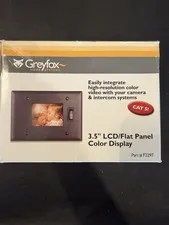 GreyFox Home Systems 3.5” LCD/Flat Panel Color Display Part# F2297-Light Almond