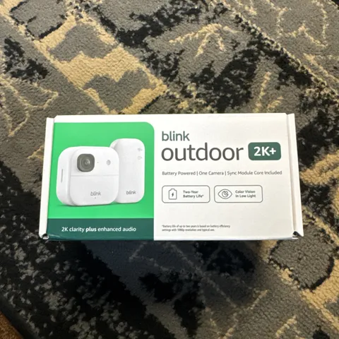Blink - Outdoor 2K+ Wireless Smart Security Camera, 2K video, Two-way audio w...