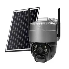 Solar Waterproof IP Cam – WiFi/4G Smart CCTV Recorder