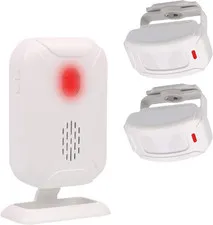 Motion Sensor Alarm, Wireless Doorbell Alert for Front Door/ Door Entry/ Drivewa