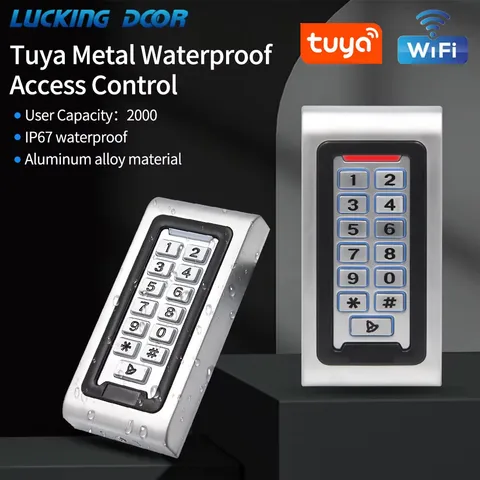 Outdoor IP68 Waterproof WiFi Tuya App Access Control All Metal Keypad S601-Wifi 