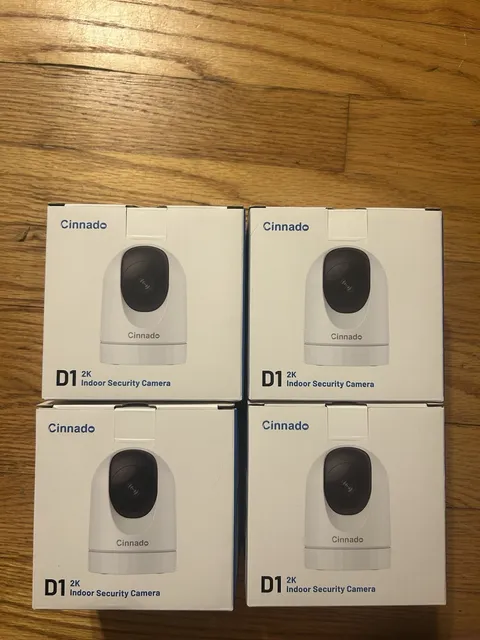 Cinnado D1 2K Indoor Security Camera Set Of 4